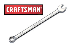 Craftsman Wrenches Polished Combination SAE or MM 12pt