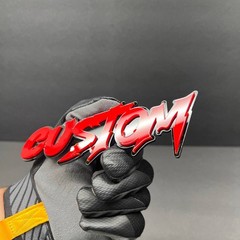 Custom 3D Laser Cut Acrylic Emblem Car Badge Multicolor Personalized Name-Logo!