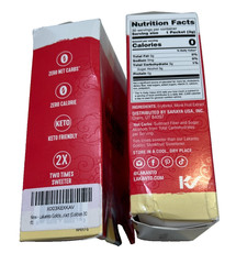 2x Lakanto Monkfruit Sweetener Golden – 60 Packets – Keto, Sugar-Free 8/26