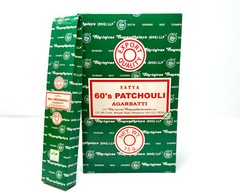 Satya Nag Champa 60’S PATCHOULI Incense Sticks Choose Amount (Sixties Patchouly)