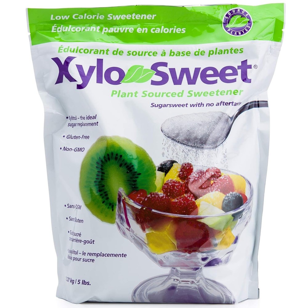 Xlear XyloSweet Plant Sourced Xylitol Sweetener Sugar Substitute 5 Pound, 1 Pack