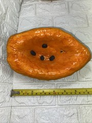 Authentic Vintage Mexico Paper Mache Colorful Faux Fruits & Vegetables Decor 14