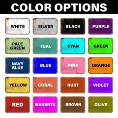 Customized With Your Custom Text New Personalized Aluminum Metal Sign 8 x 12″