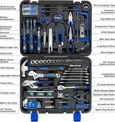 Tool Kit 259-Piece Hand Tools Set with Toolbox Repair Home Car Tools