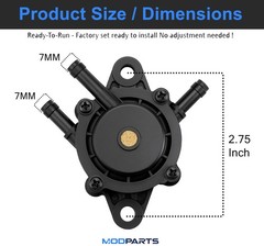 Fuel Pump For Kawasaki FD731V FX730V FX751V FX801V FX850V FR651V AS00 Engine