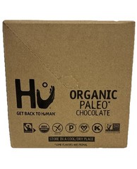 Hu GET BACK TO HUMAN Organic Dark Simple Chocolate 12 BARS Vegan Gluten Free