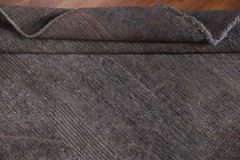 Over-Dyed Traditional Area Rug 4×6 Hand-knotted Wool Vintage Brown for Any Room