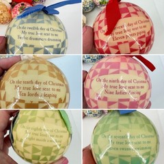 2006 Jim Shore 12 Days of Christmas Set of 14 Ornaments Enesco Group 4006325