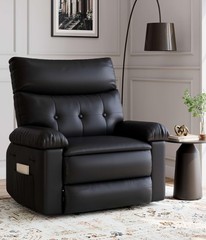 Oversized Swivel Recliner Chair for Adults, 400LB Capacity Manual Recliner