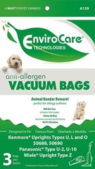 Kenmore Upright Allergen Filtration Bags. Fits Style 50688 and 50690 – 3pk.