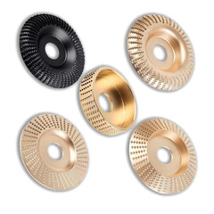 Angle Grinder Wood Carving Disc Set 5 Pack for 4″ or 4 1/2″ Angle Grinder, Angle