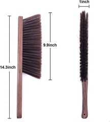 Hand Broom Cleaning Brushes-Soft Bristles Dusting Brush for Cleaning Car/Bed