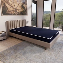 Continental Sleep, Medium Firm Water-Resistance Foam Vinyl Mattress.