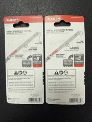 2-Diablo DJT101B5 4 inch 10TPI High Carbon Steel Jig Saw Blades for Wood 5pk
