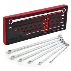 Extra Long Box End Wrench Set, Metric Durable Aviation Spanner 6PCS CRV 8 – 19mm