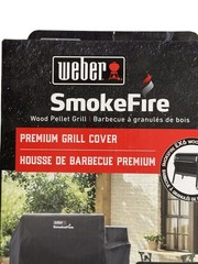Weber SmokeFire Premium Grill Cover For EX6 Wood Pellet Grill 7191