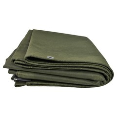 Heavy Duty Waterproof Canvas Tarp 16 Oz Cotton Canvas Tarpaulin Cover Tent