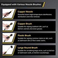 Handheld High Temp Steam Cleaner High Pressure Household Cleaning Machine 2500W
