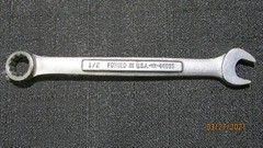 Pre Owned Craftsman SAE or Metric Combination Wrench – Multiple Sizes