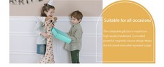 Box 11.5x8x2.5 Inches, Sturdy Shirt Box with Magnetic Lid for Multiple Occasions