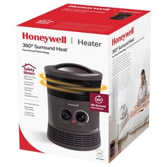 Honeywell HHF360B 1500W 360 Surround Indoor Heater Black