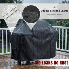 58″ Heavy Duty Waterproof Grill Cover for Weber Genesis II 310 315 330 335 340