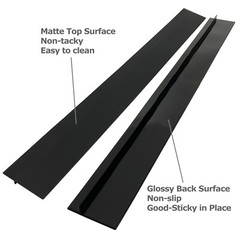 2 PCS 21” Silicone Stove Counter Gap Cover Oven Guard Spill Seal Slit Filler