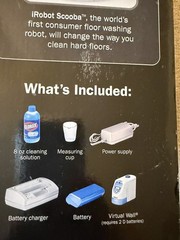 iRobot Scooba 5900 Robotic Hard Floor Cleaner Washer New Parts ONLY NO BATTERY