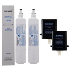 2x Sub-Zero 4204490 Water Filter and Air Cartridge-7042798 Combo Pack