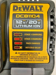 DeWALT DCB1104 12V/20V MAX Lithium-Ion Battery Charger