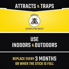 Fly Stick Insect Trap (2-Pack)
