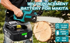 2 Pack For Makita 18V 3.0Ah LXT Lithium-Ion BL1830B BL1850B BL1860B Battery LED