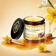 2 Pcs Bee Venom Skin Cream,Face Wrinkle Removal Firming Anti-Aging Bee Venom