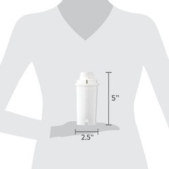 Great Value Water Filters, Fits Great Value & Brita Pitchers, Replacement 3 Pack