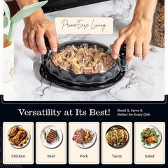 Large Chicken Breast Shredder Tool, Multifunctional Household Chicken Meat Shred