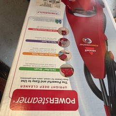 Bissell PowerSteamer Upright Deep Cleaner Model 8805-1 Red Carpet Shampooer NEW
