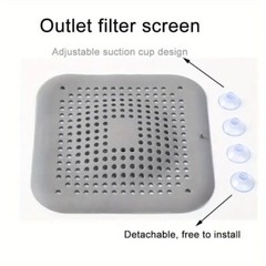Bathroom Drain Hair Catcher Bath Stopper Plug Sink Strainer Filter Shower Covers
