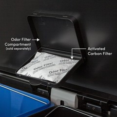 Activated Carbon Filters 9 Pack Odor Control Coconut Shell Charcoal Trash Can US