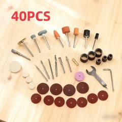 40pcs Mini Electric Drill Rotary Tool Accessory Kit Grinding Polishing Sanding S