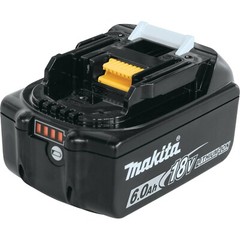 Makita BL1860B-2 18V 6 Ah LXT Li-Ion Battery w/ LED Charge Level Indicator, 2 Pk