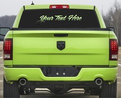 Boat Name Decal 4×24″ / Custom Hull Graphic / Premium Marine Vinyl Lettering GRB