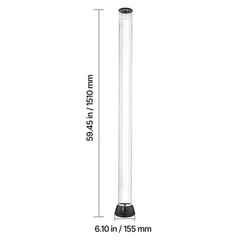 Bubble Tube Lamp 16 Color 5 ft Sensory Aquarium Lamp for Relief Calming