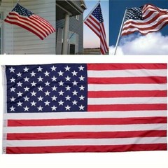 2×3 FT ~US American Flag ~ Outdoor United States US USA Flag with Brass Grommets