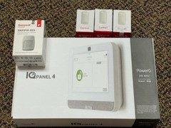 Qolsys IQ-4 PowerG, 7″ Verizon IQP4003 3 DOOR KIT+ 6 MONTHS ALARM MONITORING