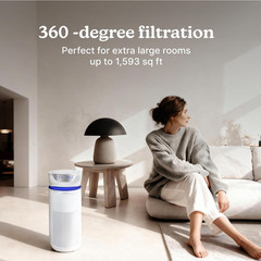 Homedics Total Clean Deluxe 5 in 1 UV Air Purifier – A-1461901-B