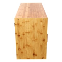 Kitchen Pantry Cabinet, Wall Mount or Countertop Sideboard with Glass Doors,