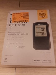 Airthings 2350 Digital Radon Detector Handheld Monitor LCD New Open Box