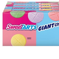 Giant Chewy Candy Rolls, 1.35oz – Sweet & Tart Flavor Explosion – 36 Count^-