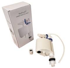 Porcher Heavy duty European Style Fill Valve for Low Profile Toilets w Adapter