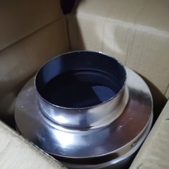 VIVOSUN 6″ Air Carbon Filter 38mm Charcoal Bed w/ Pre-Filter for Inline Fan